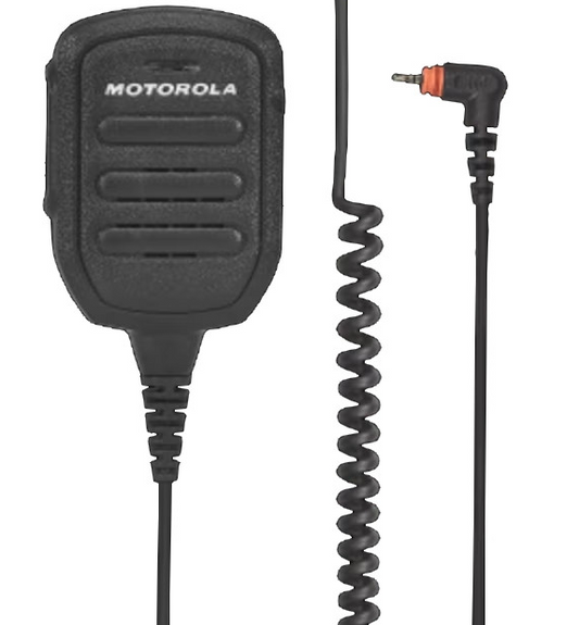 Motorola PMMN4125 RM250 Remote Speaker Microphone with 3.5mm Audio Jack and IP67 Rating