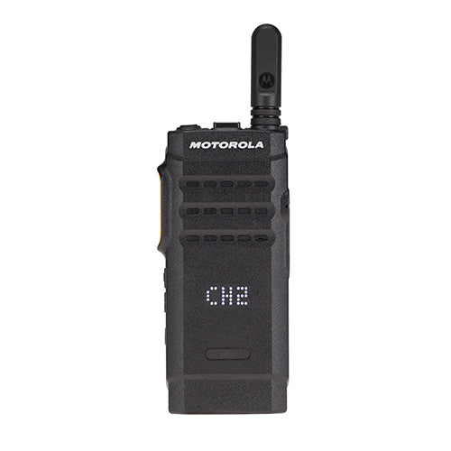 Motorola SL300 Series Two-Way Radio – Ultra-Slim Design with LED Display and Durable Build for Efficient Communication in Business and Industrial Settings