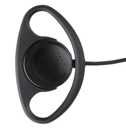 Motorola Mag One PMLN5001 D-Shell Earpiece with Inline Microphone and Push-to-Talk for BPR40 Radios